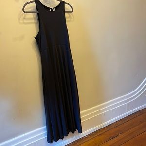 Backless Anthropologie dress. Black size Medium. Never worn. #nwot